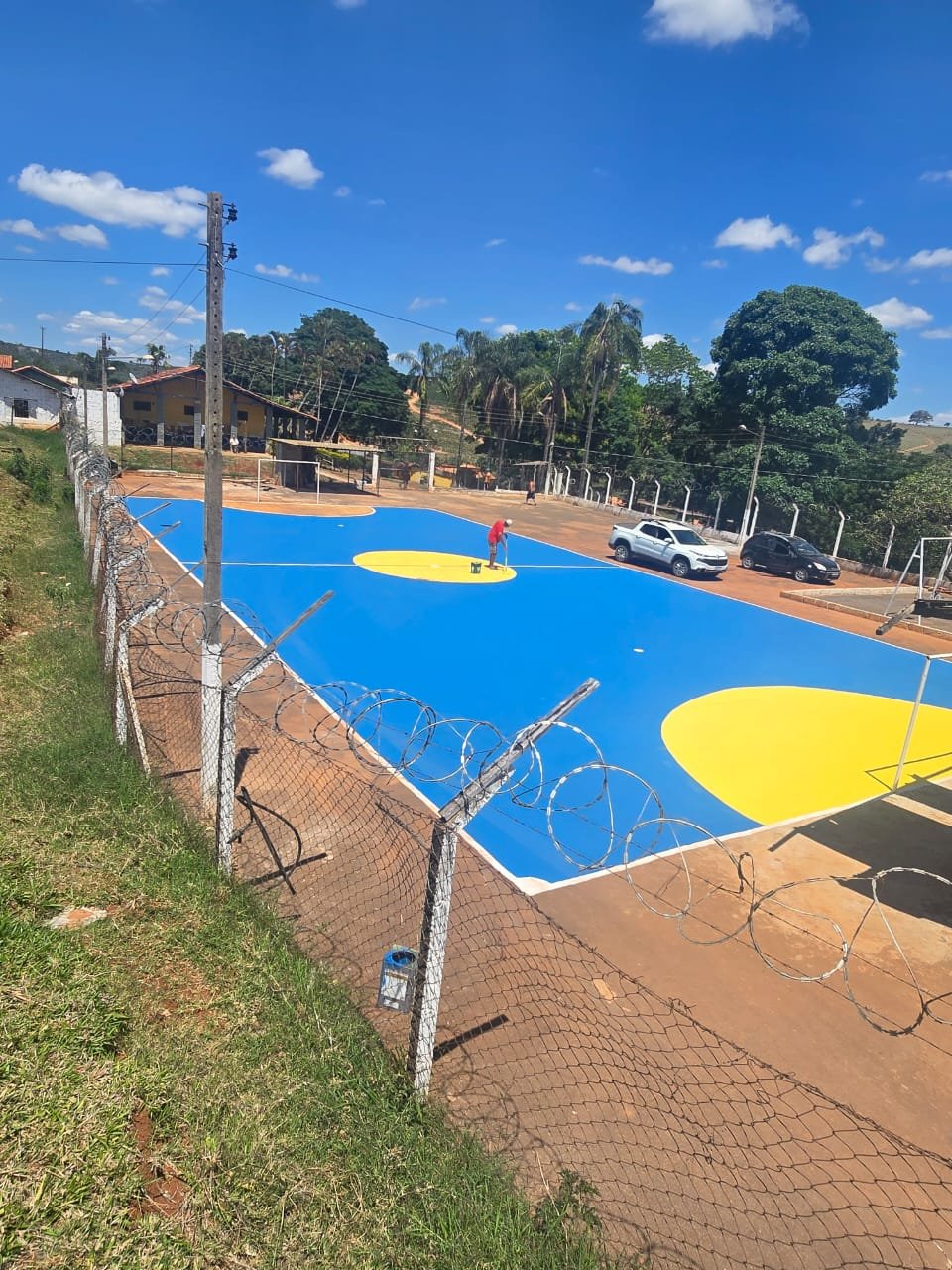 Quadra de futebol