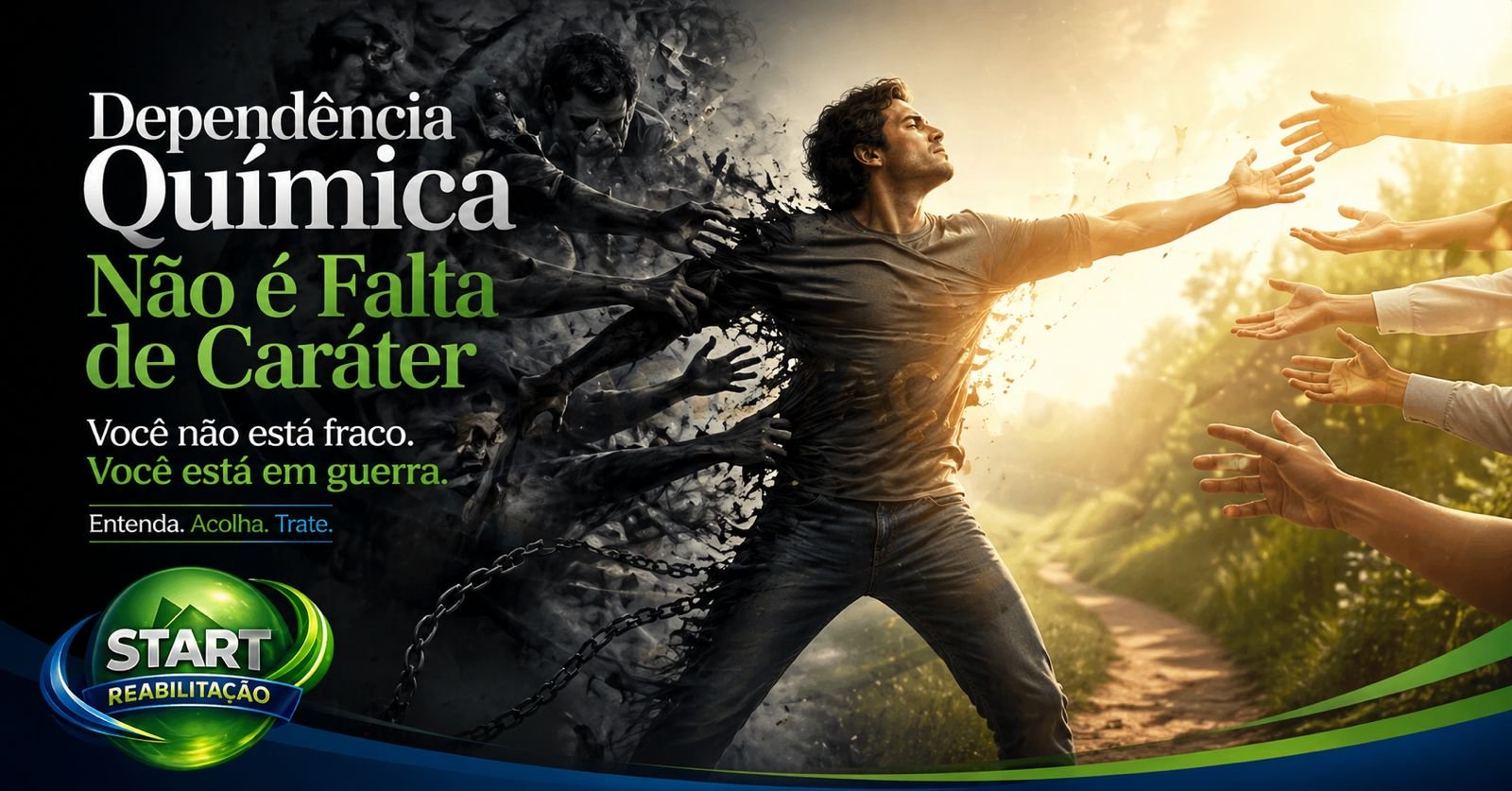 Dependência química não é falta de caráter - START Reabilitação