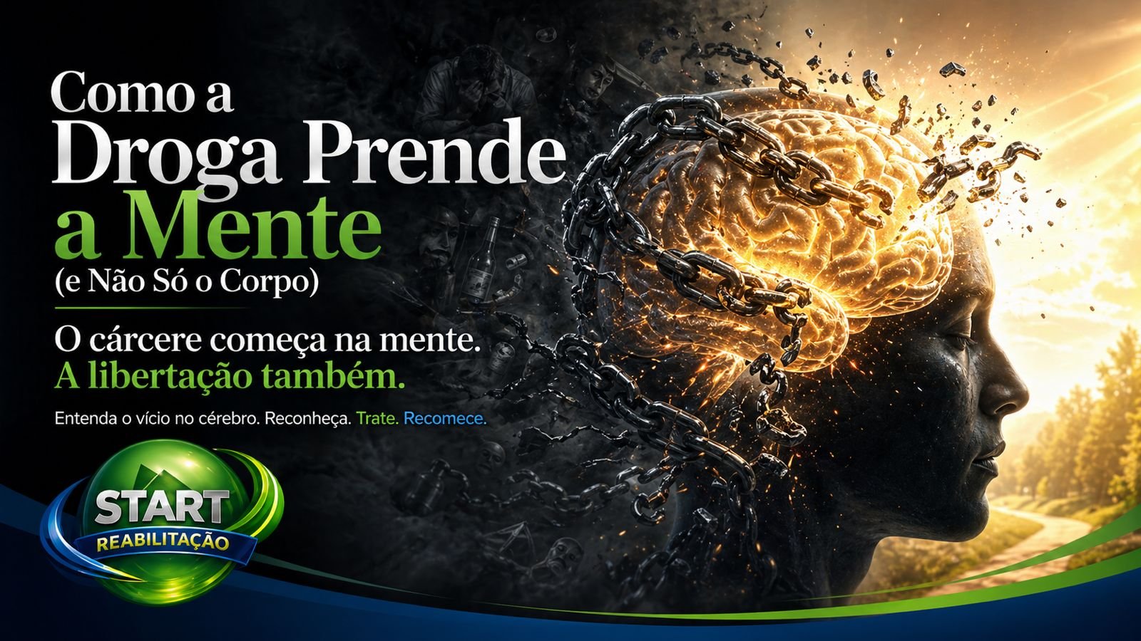 Como o vício prende a mente - clínica de reabilitação em MG