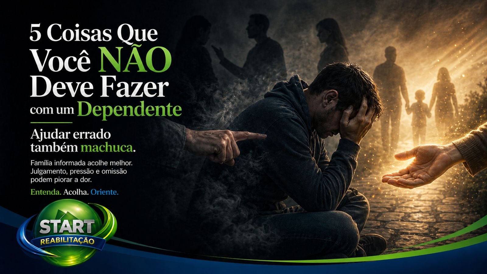 Como ajudar um dependente químico sem machucar
