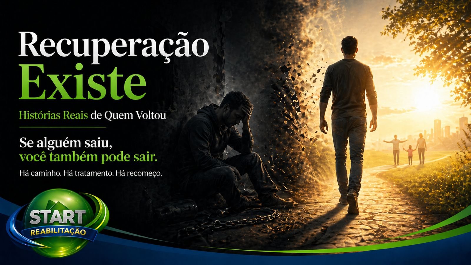 Recuperação de dependência química existe